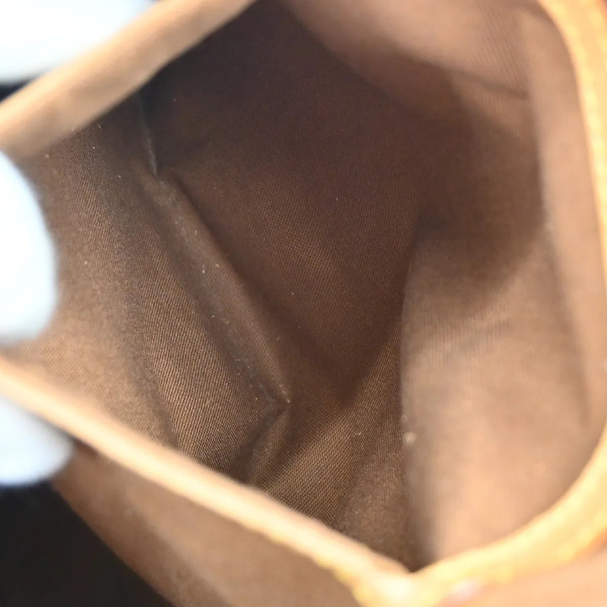 Louis Vuitton Vintage Montsouris Monogram Canvas Brown Canvas Backpack Bag (Pre-Owned)