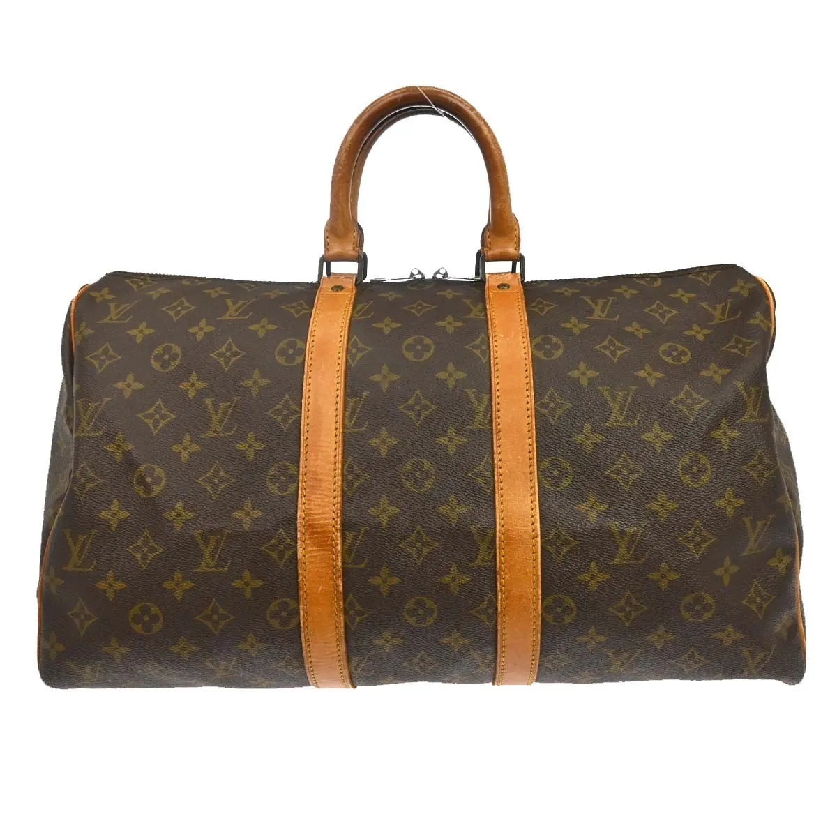 Louis Vuitton Keepall Monogram Canvas Brown Canvas Travel Bag Bag (Pre-Owned)