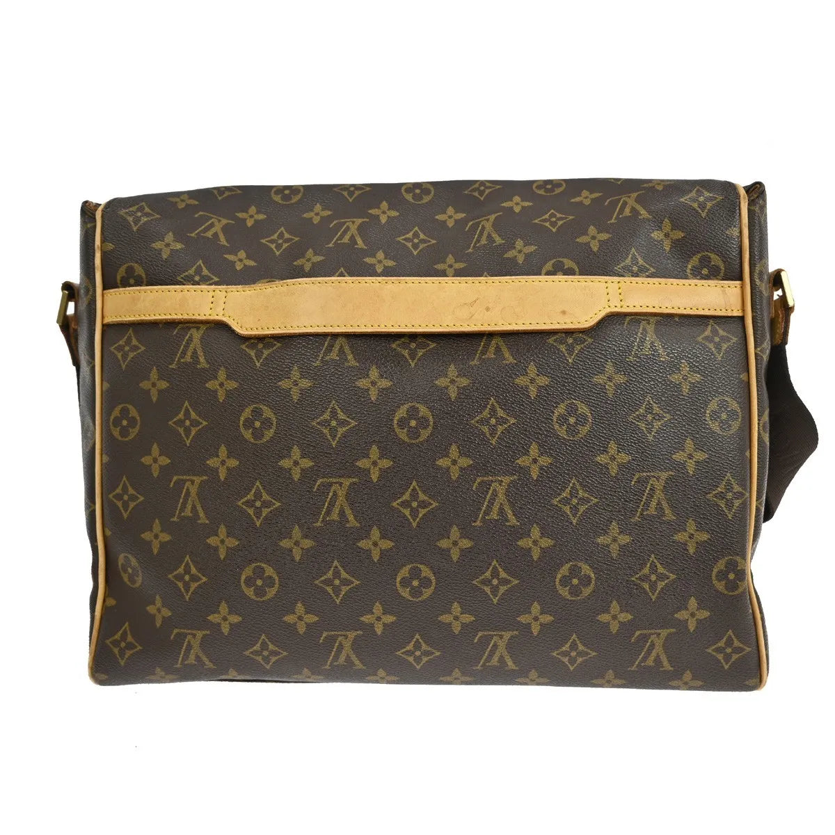 Louis Vuitton Abbesses Messenger Bag Monogram Canvas Brown Canvas Shoulder Bag Bag (Pre-Owned)