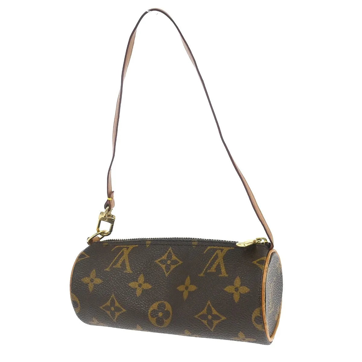 Louis Vuitton Papillon Pochette Monogram Canvas Brown Canvas Clutche & Pouche Bag (Pre-Owned)