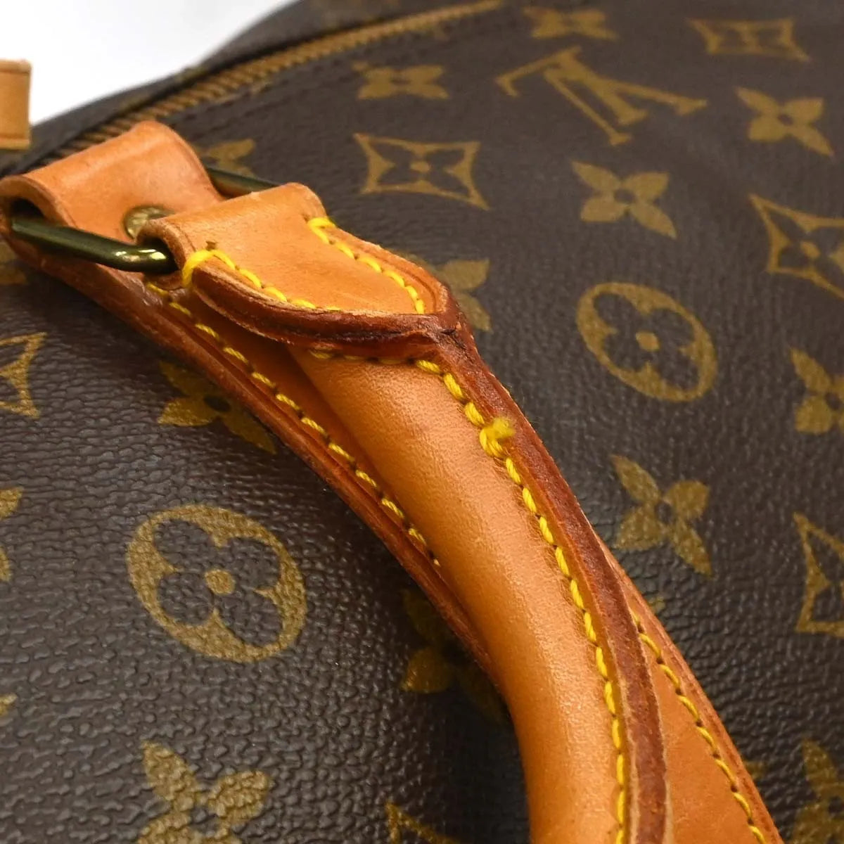 Louis Vuitton Keepall Monogram Canvas Brown Canvas Travel Bag Bag (Pre-Owned)