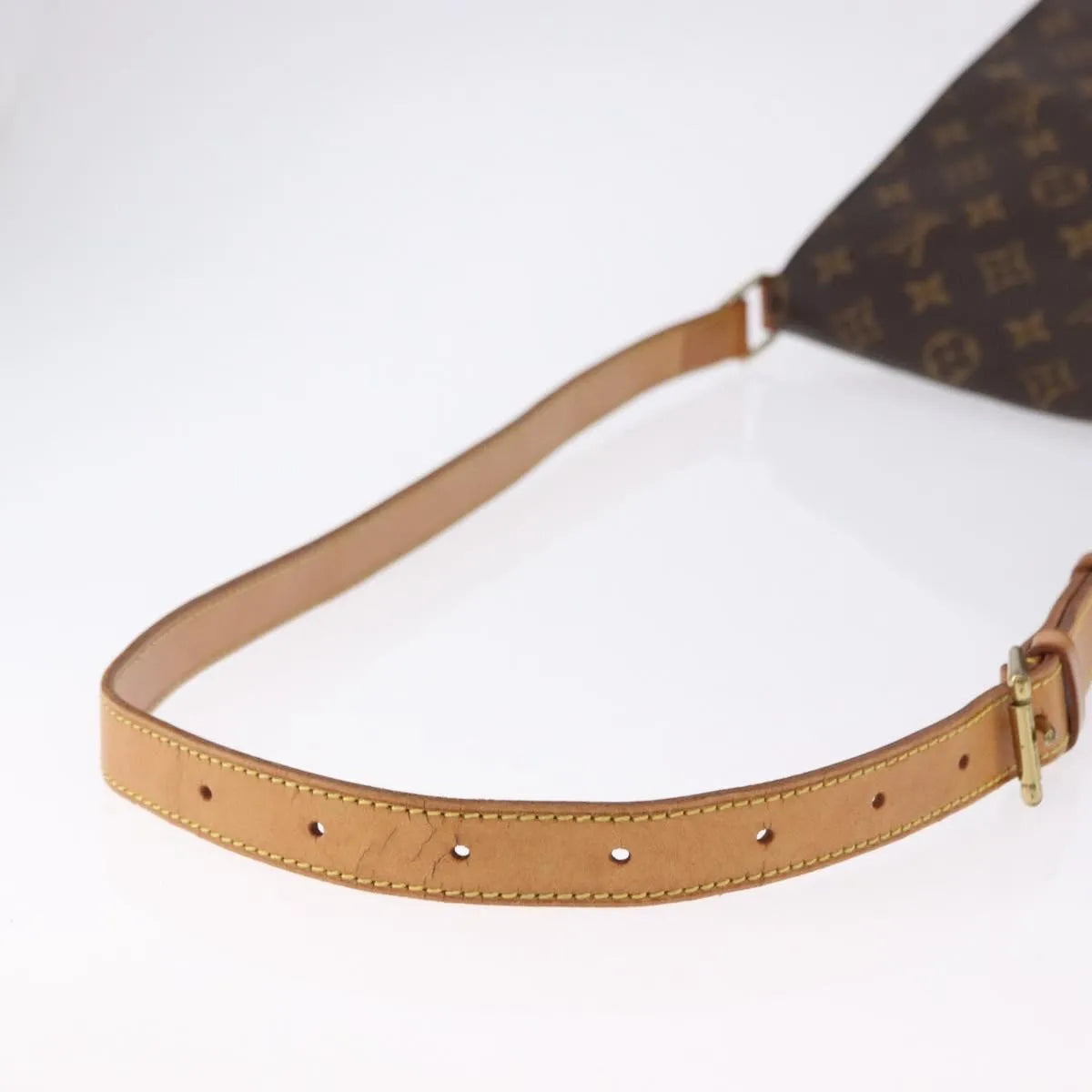 Louis Vuitton Musette Monogram Brown Canvas Shoulder Bag Bag (Pre-Owned)