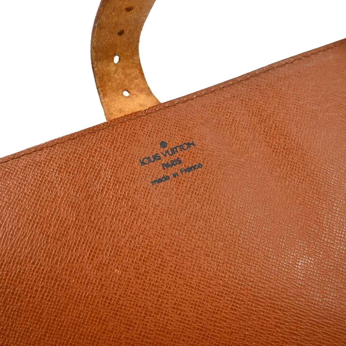 Louis Vuitton Cartouchiere Monogram Canvas Brown Canvas Shoulder Bag Bag (Pre-Owned)