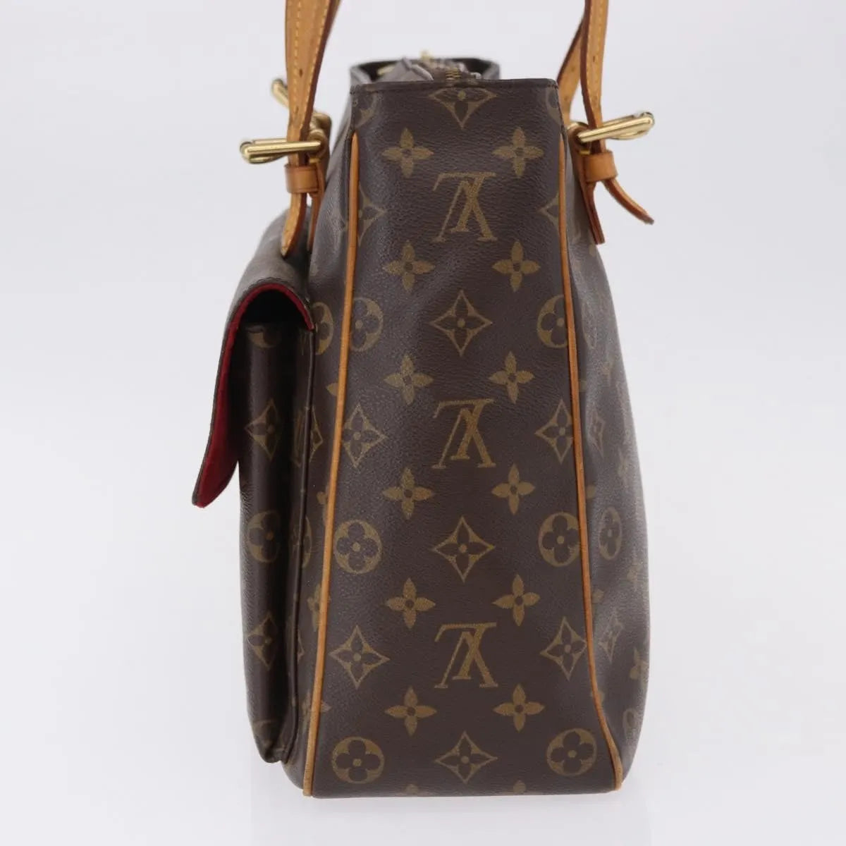 Louis Vuitton Multipli Cite Monogram Canvas Brown Canvas Shoulder Bag Bag (Pre-Owned)