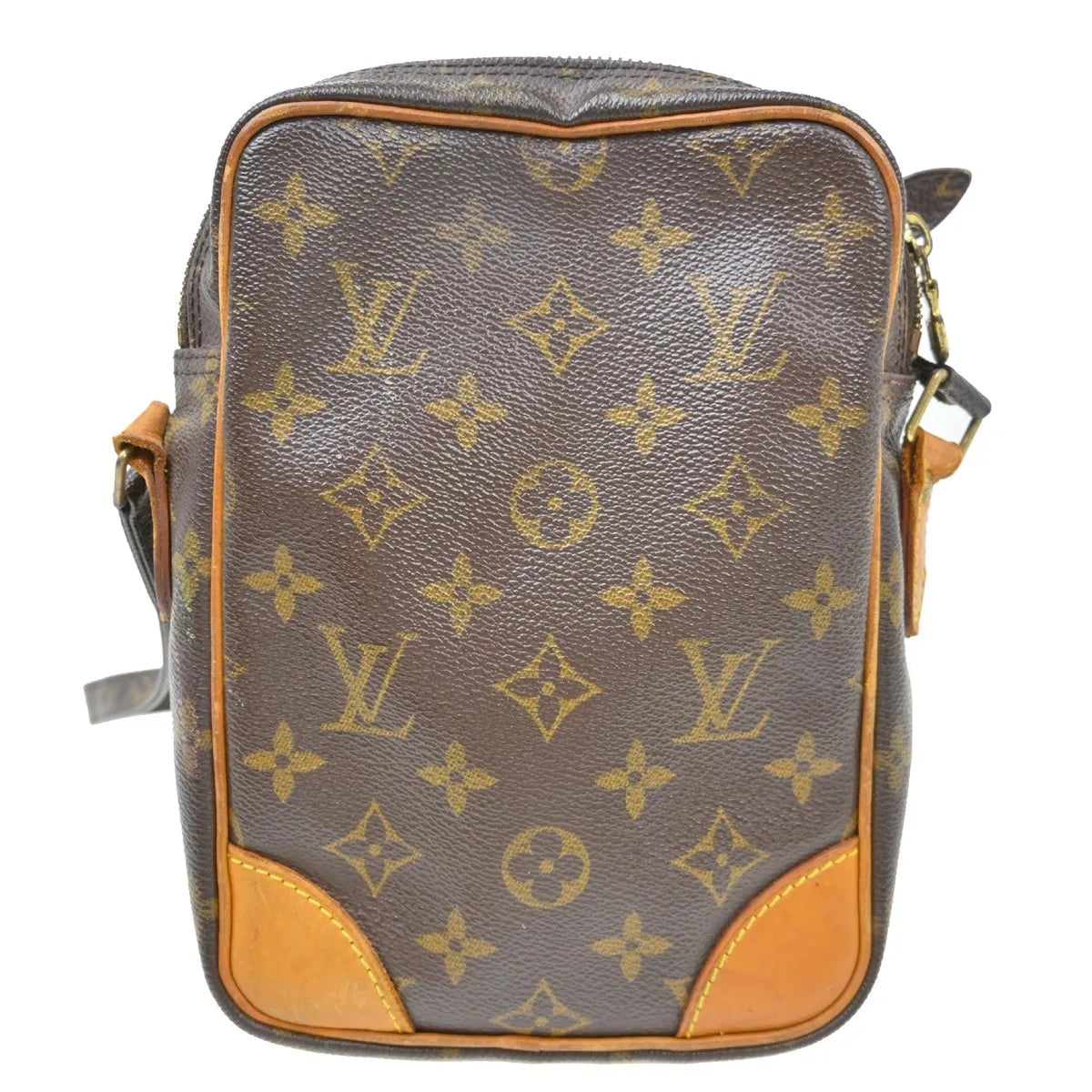 Louis Vuitton Amazone Monogram Canvas Brown Canvas Shoulder Bag Bag (Pre-Owned)