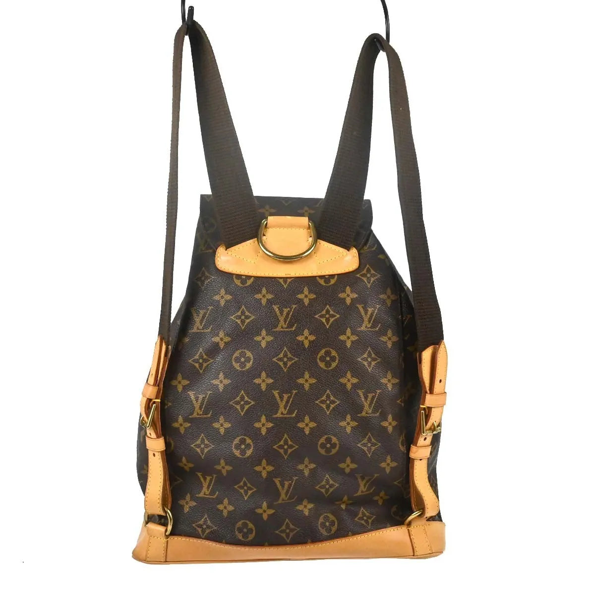 Louis Vuitton Vintage Montsouris Monogram Canvas Brown Canvas Backpack Bag (Pre-Owned)