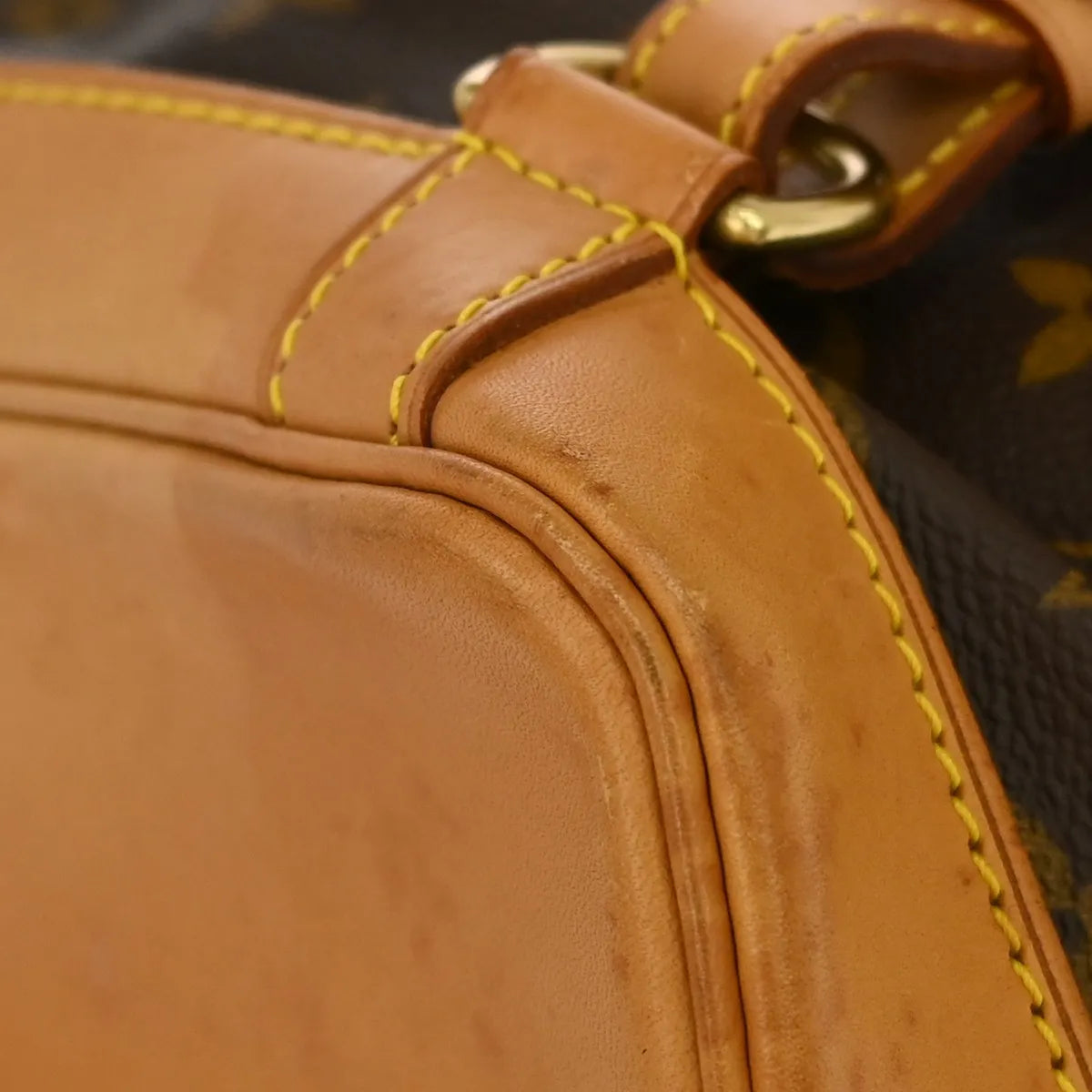 Louis Vuitton Montsouris Monogram Brown Canvas Backpack Bag (Pre-Owned)