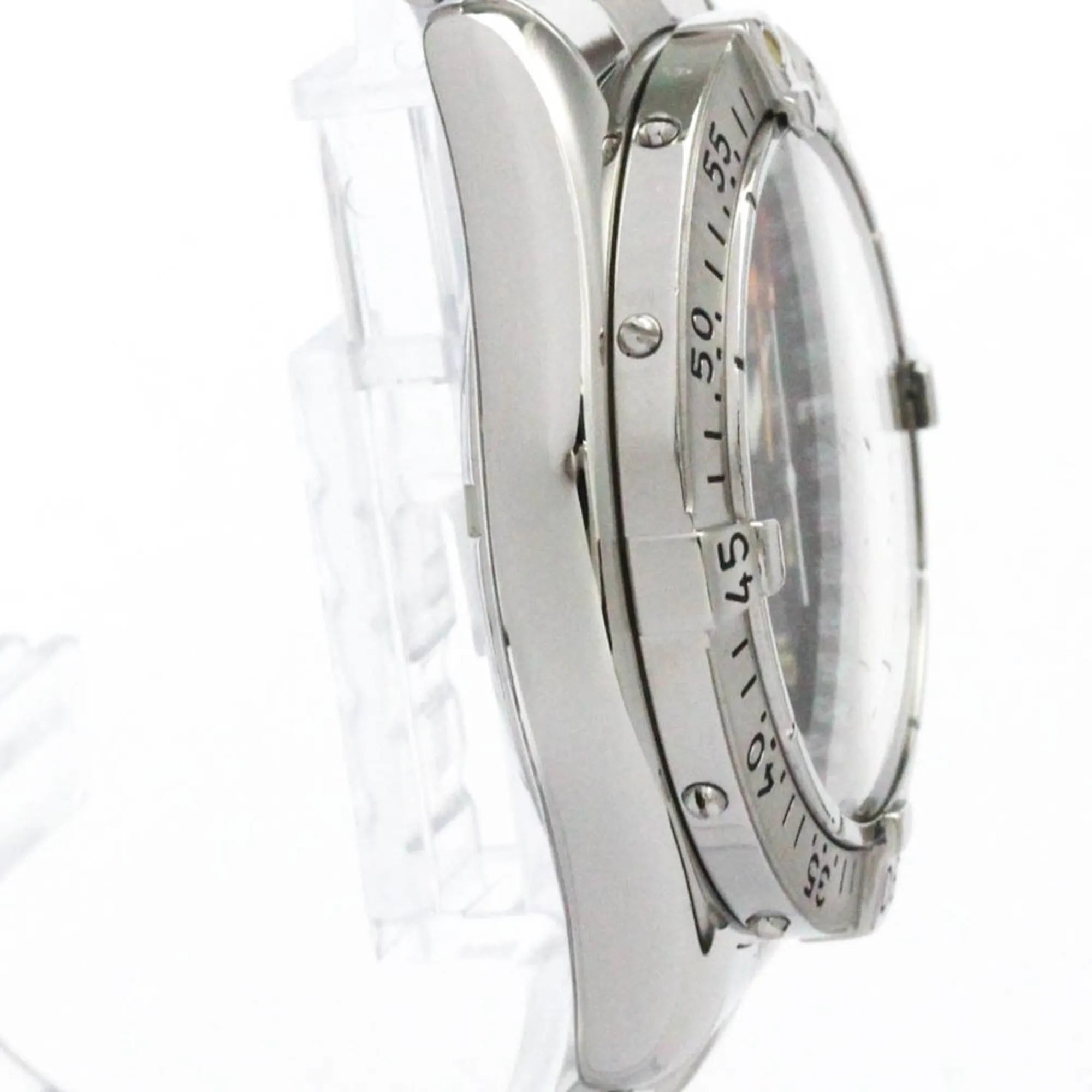 Breitling Transocean Chronograph Stainless Steel Watch (Pre-Owned)
