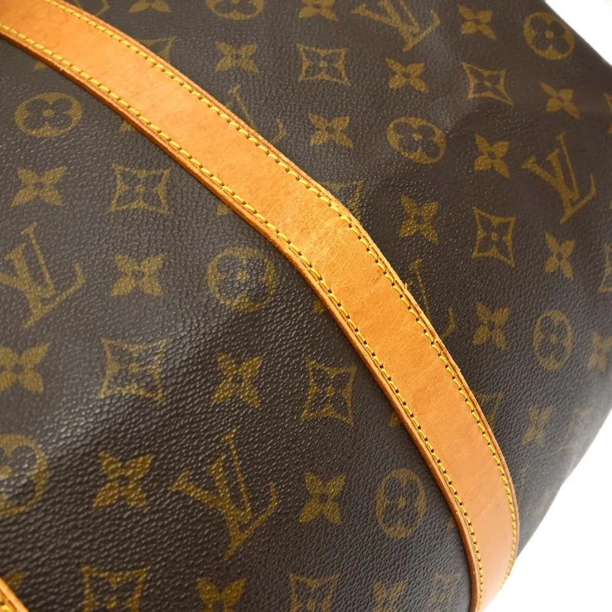 Louis Vuitton Keepall Monogram Canvas Brown Canvas Travel Bag Bag (Pre-Owned)