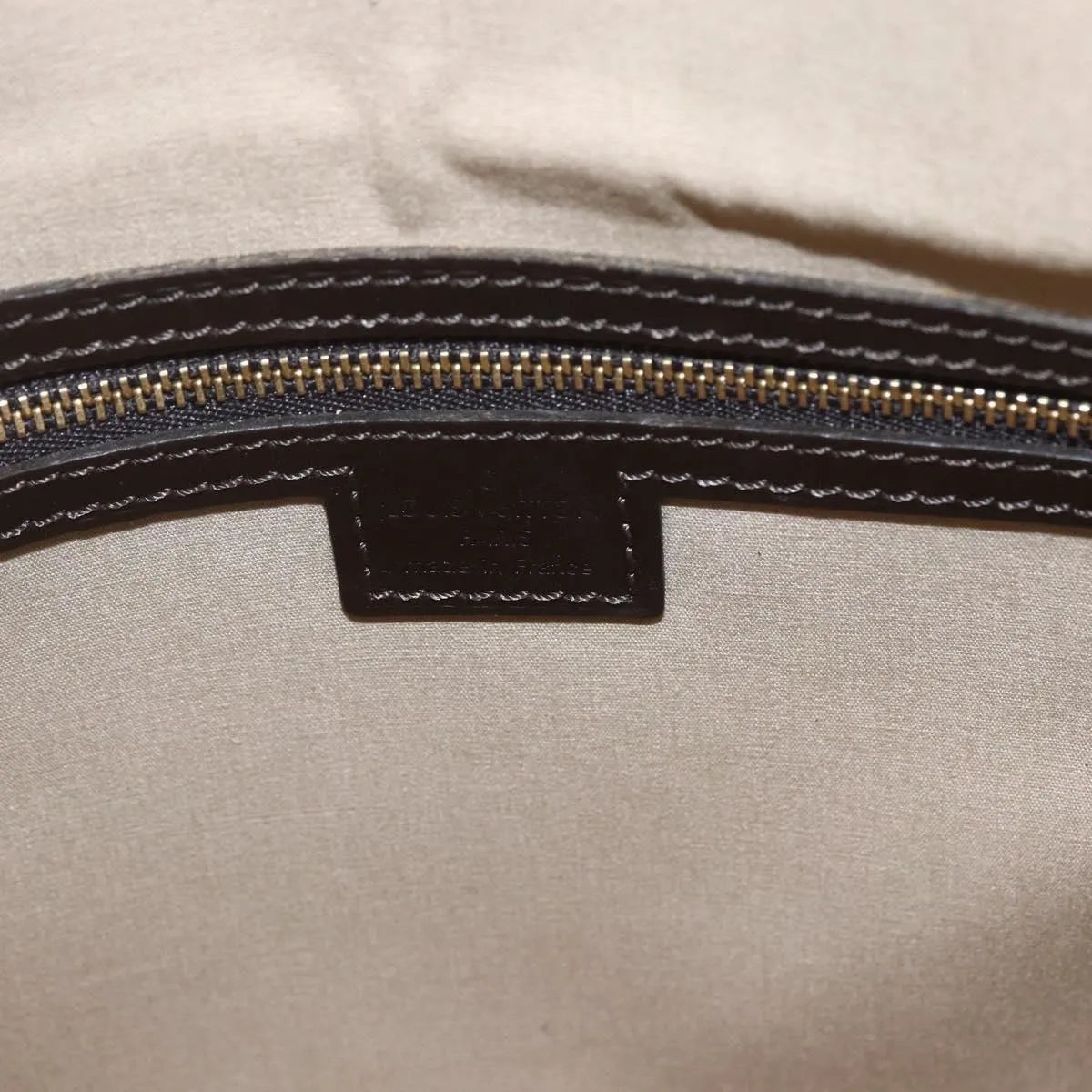 Louis Vuitton Francoise Mini Lin Khaki Canvas Tote Bag Bag (Pre-Owned)
