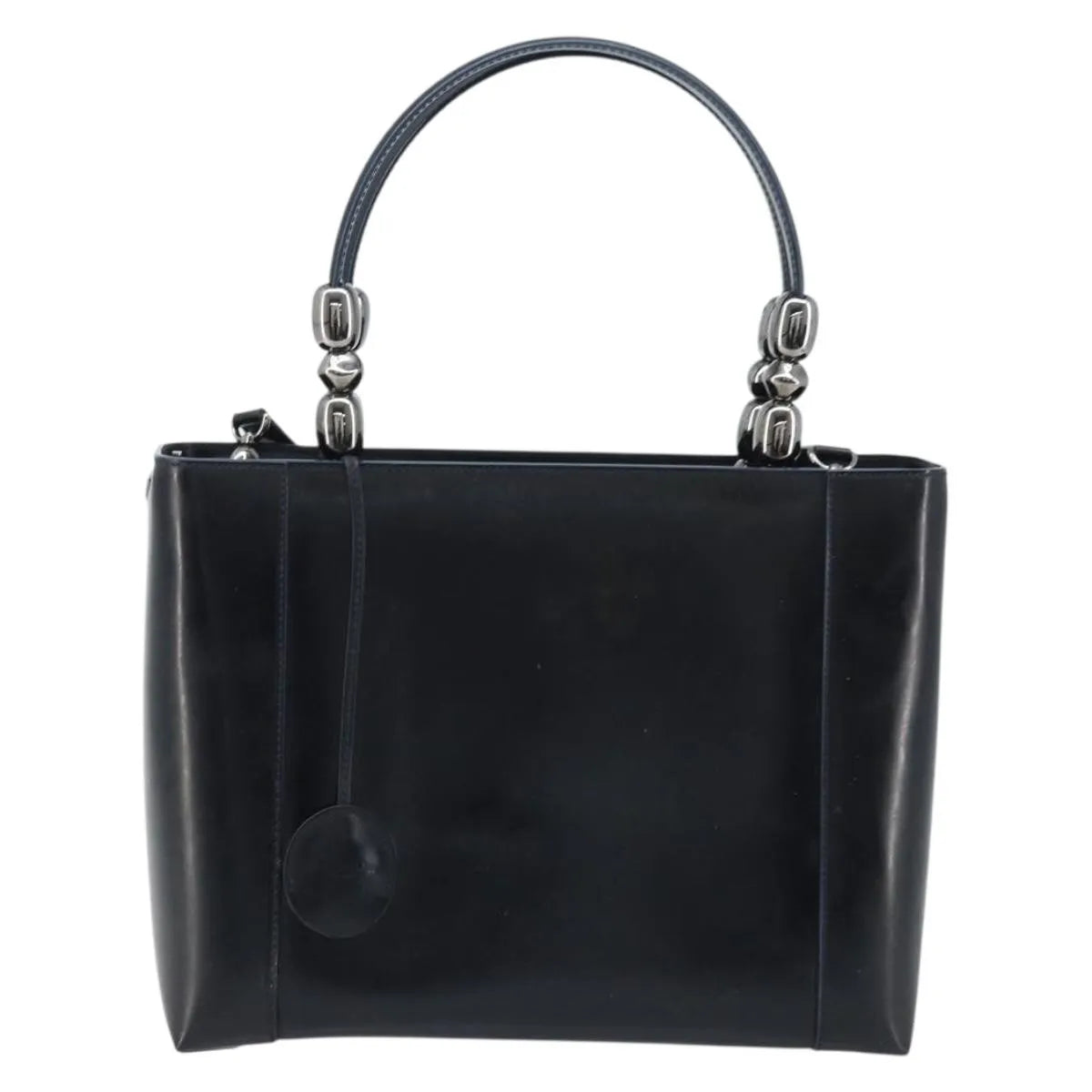 Christian Dior Malice Leather Black Leather Handbag (Pre-Owned)