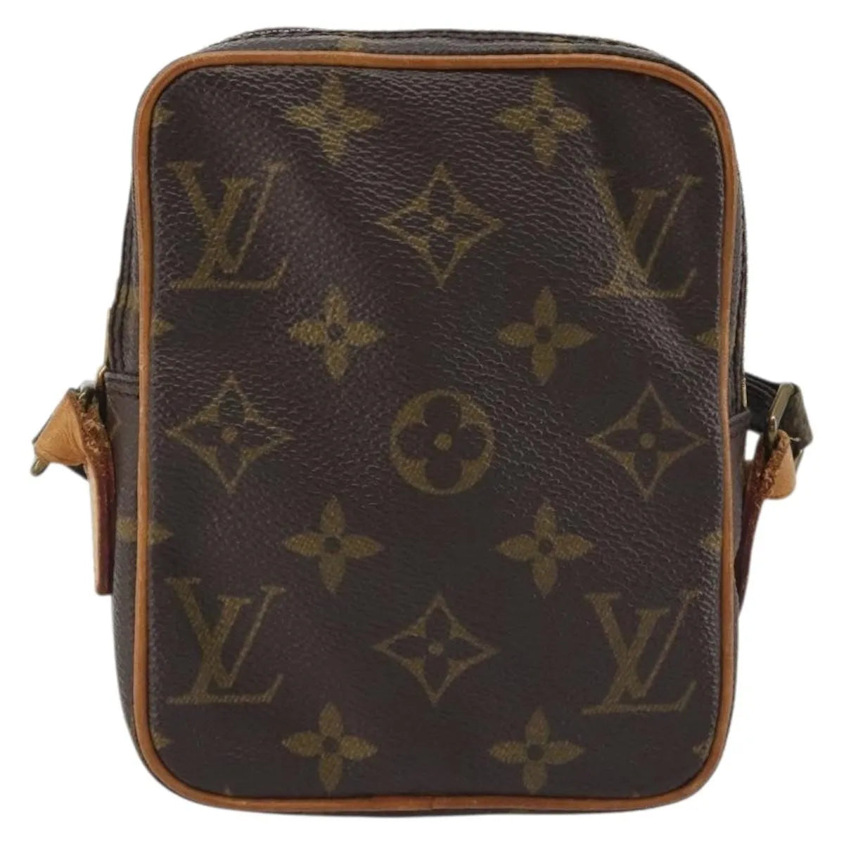Louis Vuitton Danube Monogram Brown Canvas Shoulder Bag Bag (Pre-Owned)