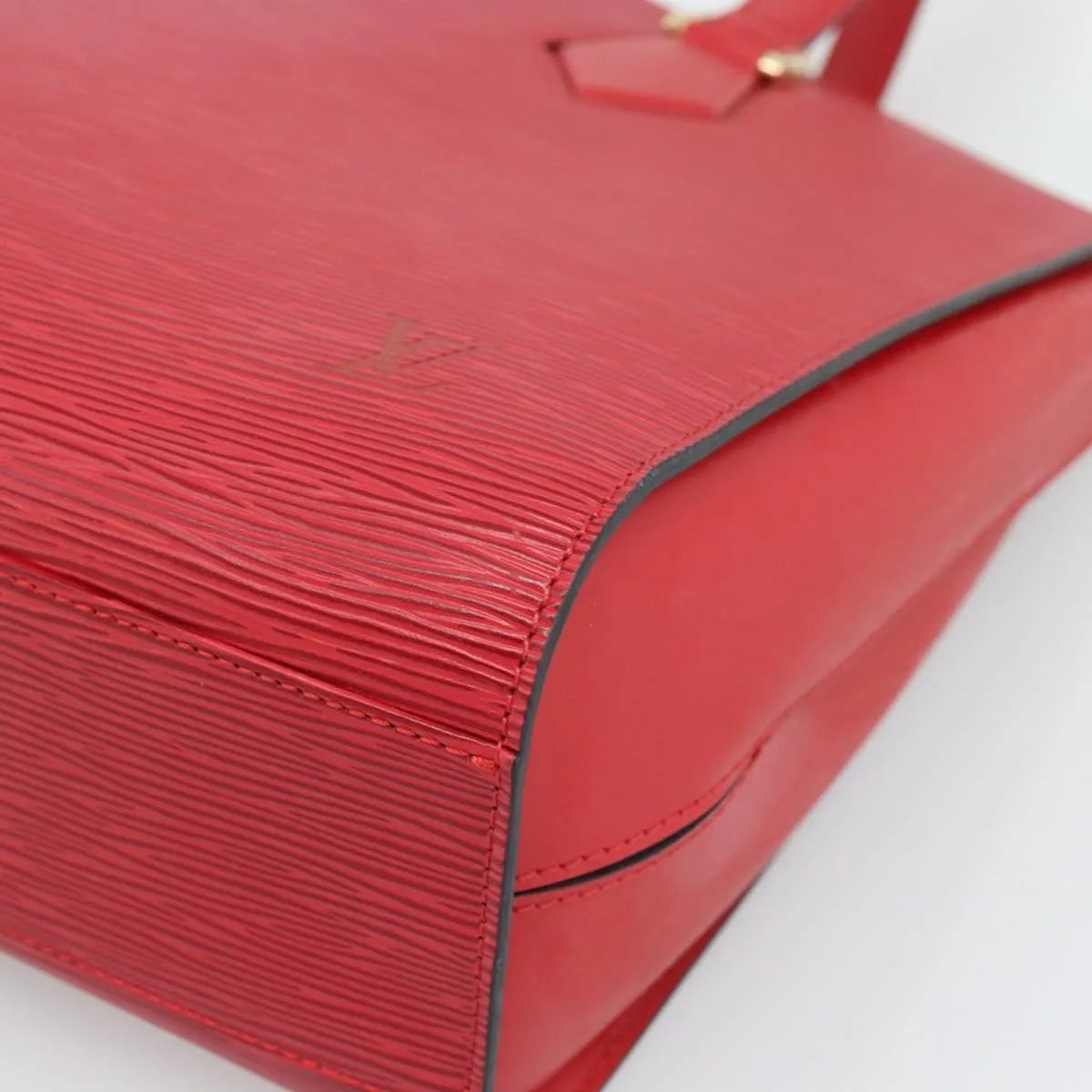 Louis Vuitton Duplex Epi Leather Red Leather Shoulder Bag Bag (Pre-Owned)