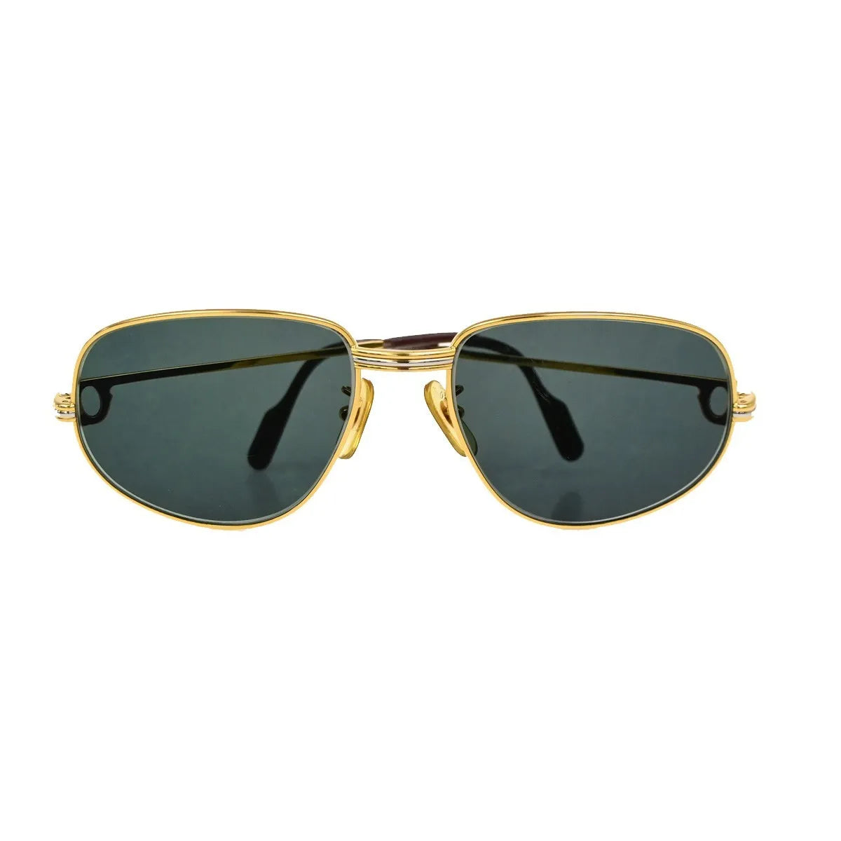 Cartier Romance Metal Gold Metal Sunglasse Accessory (Pre-Owned)