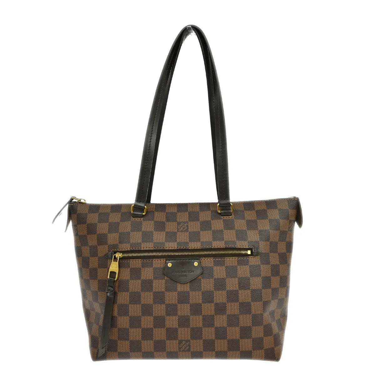 Louis Vuitton Iena Tote Damier Brown Canvas Tote Bag Bag (Pre-Owned)