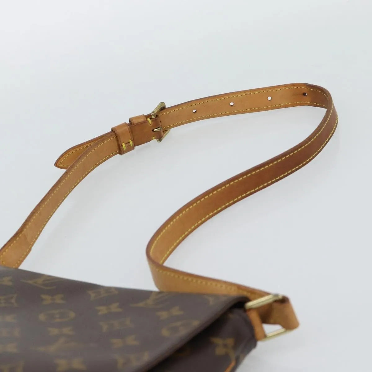 Louis Vuitton Musette Salsa Monogram Canvas Brown Canvas Shoulder Bag Bag (Pre-Owned)