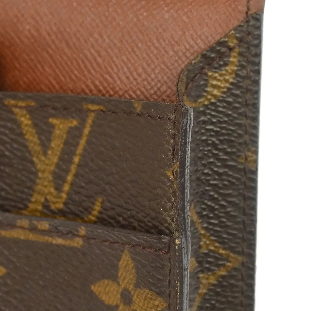 Louis Vuitton Cigarette Case Monogram Canvas Brown Canvas Clutche & Pouche Bag (Pre-Owned)