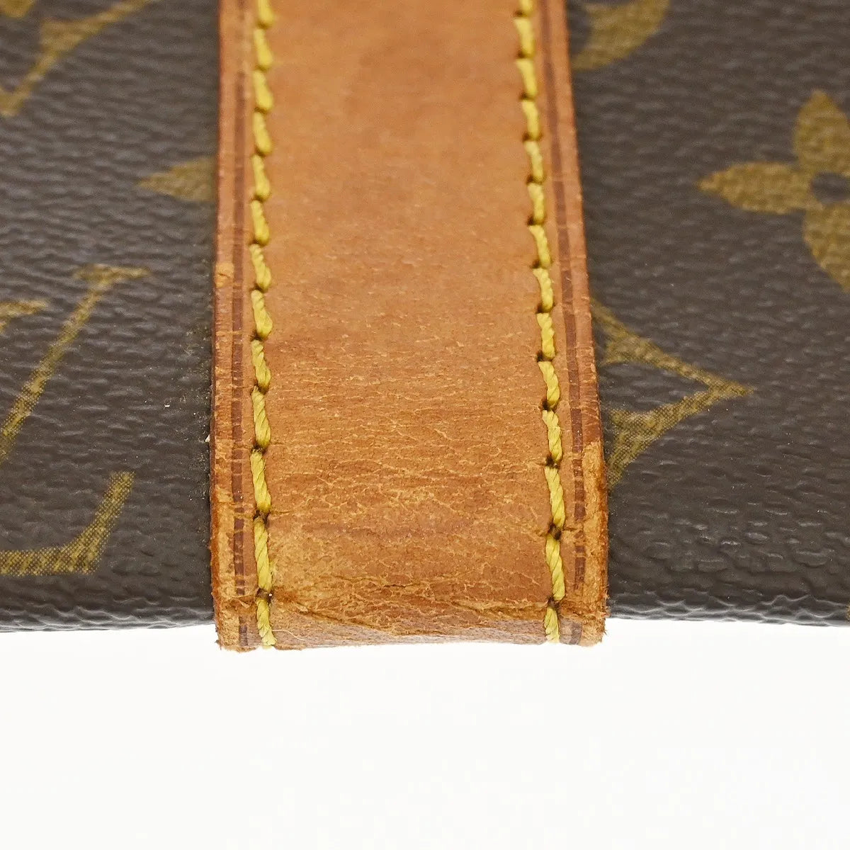 Louis Vuitton Keepall Monogram Canvas Brown Canvas Travel Bag Bag (Pre-Owned)