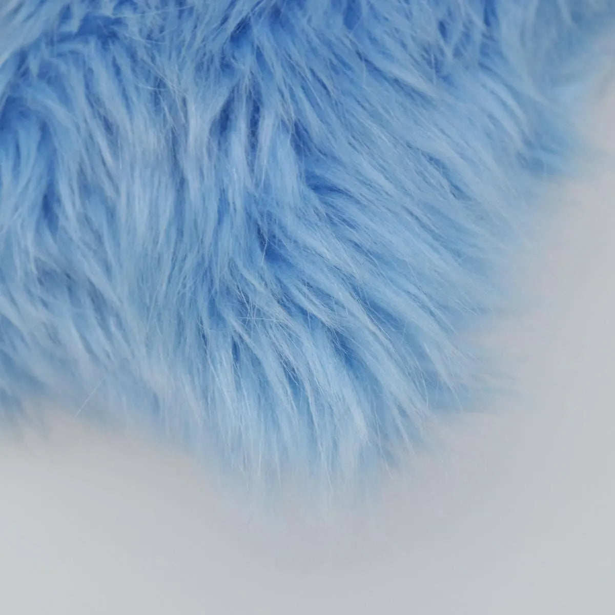 Prada Clutch Faux Fur Blue Fur Clutche & Pouche Bag (Pre-Owned)