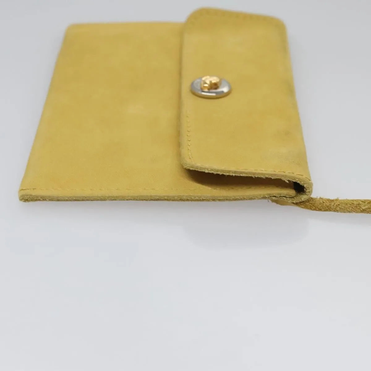 Salvatore Ferragamo Vintage Suede Yellow Suede Shoulder Bag Bag (Pre-Owned)