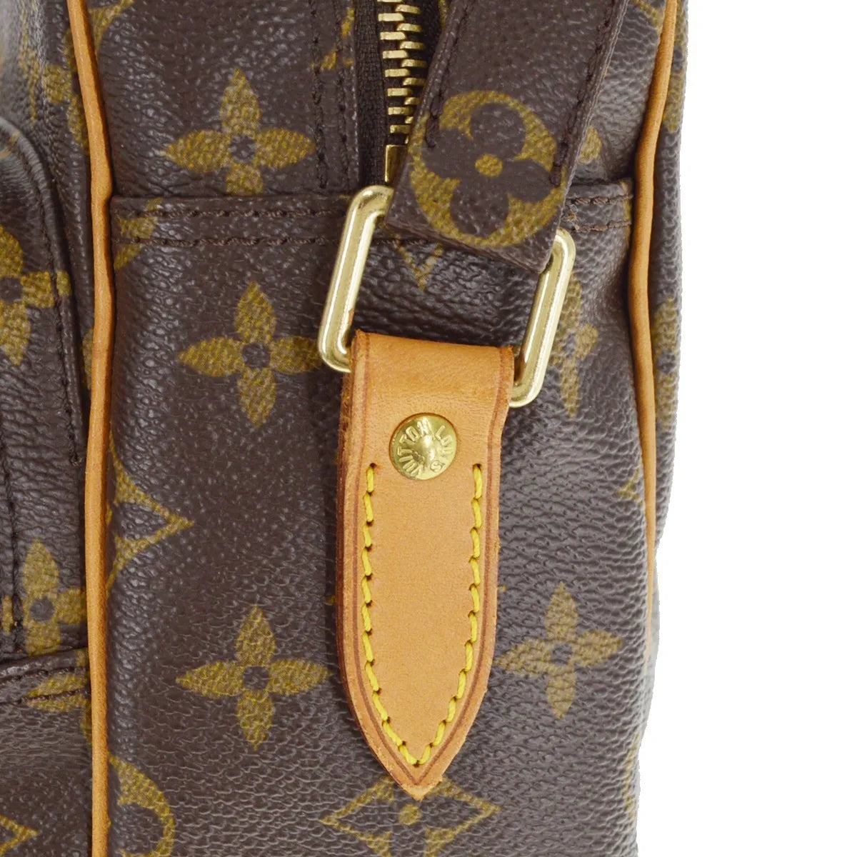 Louis Vuitton Nil Messenger Monogram Canvas Brown Canvas Shoulder Bag Bag (Pre-Owned)