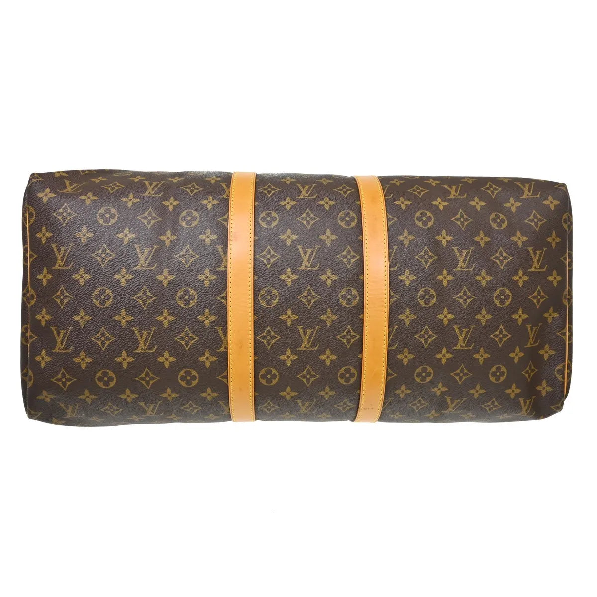 Louis Vuitton Keepall Monogram Canvas Brown Canvas Travel Bag Bag (Pre-Owned)