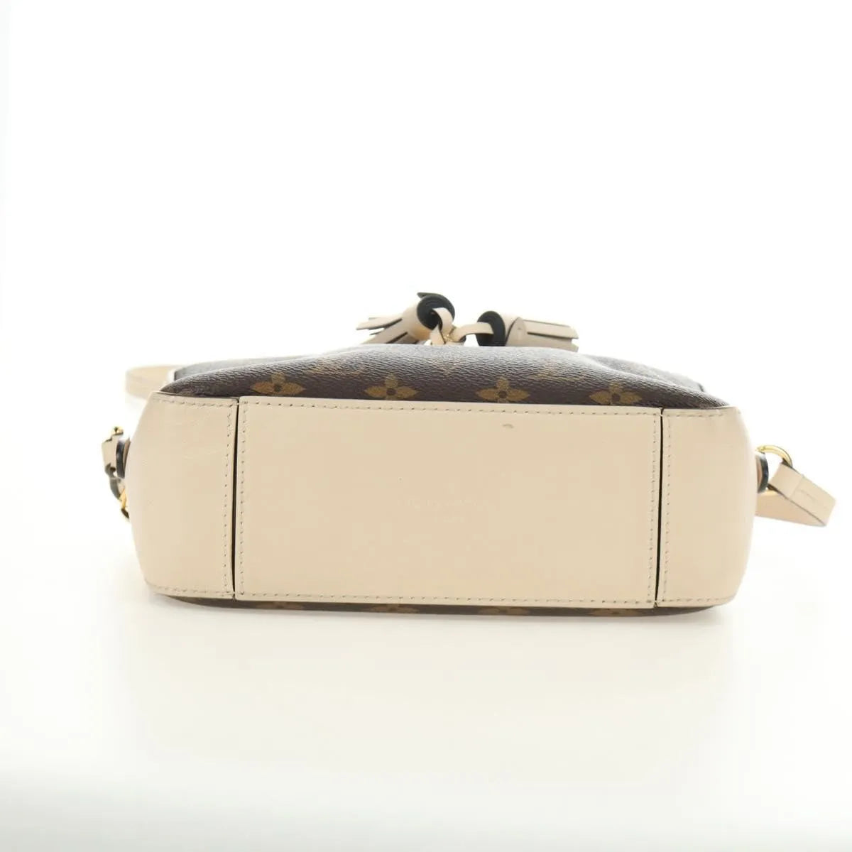 Louis Vuitton Saintonge Monogram Canvas With Leather Brown Canvas Shoulder Bag Bag (Pre-Owned)