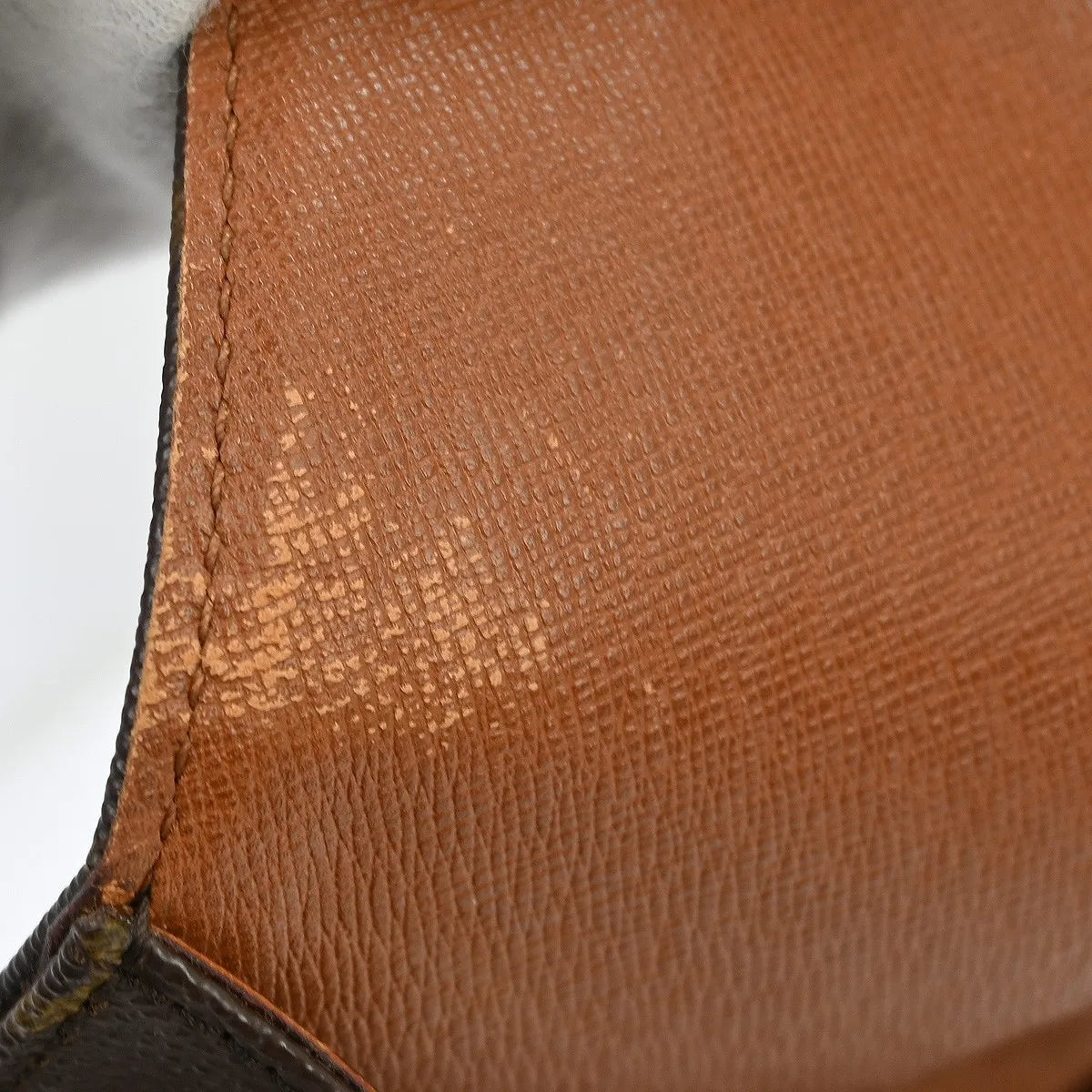 Louis Vuitton Cartouchiere Monogram Canvas Brown Canvas Shoulder Bag Bag (Pre-Owned)