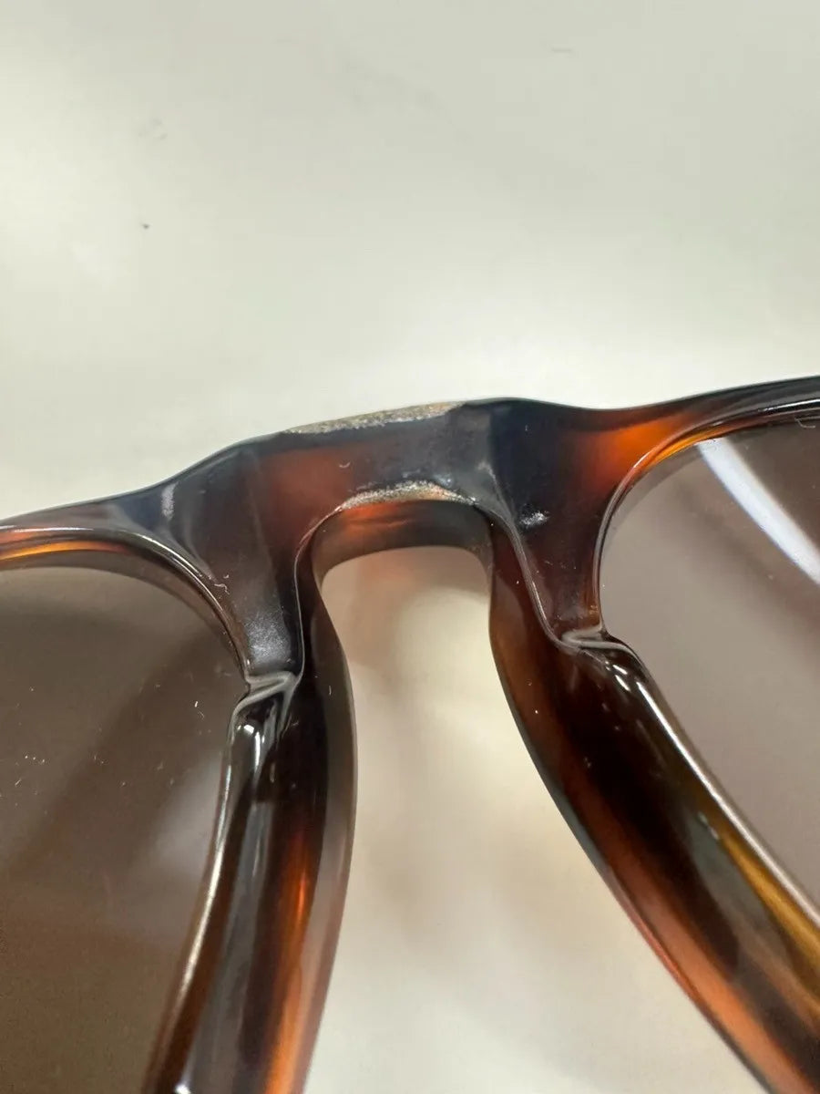 Chanel Logo Cc Plastic Brown Plastic Sunglasse Accessory (Pre-Owned)