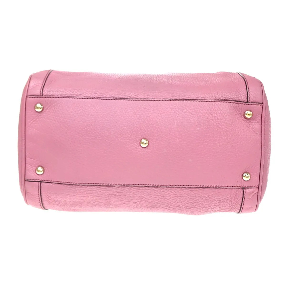 Gucci Soho Boston Leather Pink Leather Handbag (Pre-Owned)