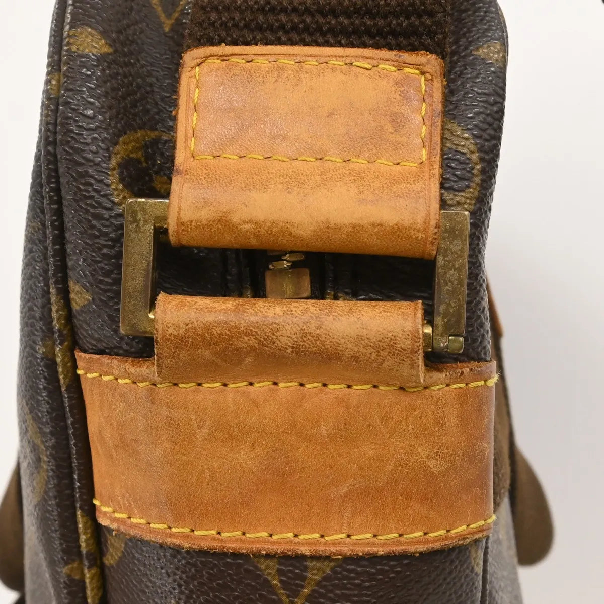 Louis Vuitton Sac Bosphore Monogram Canvas Brown Canvas Briefcase Bag (Pre-Owned)