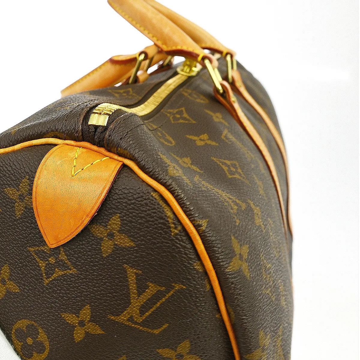 Louis Vuitton Keepall Monogram Canvas Brown Canvas Travel Bag Bag (Pre-Owned)