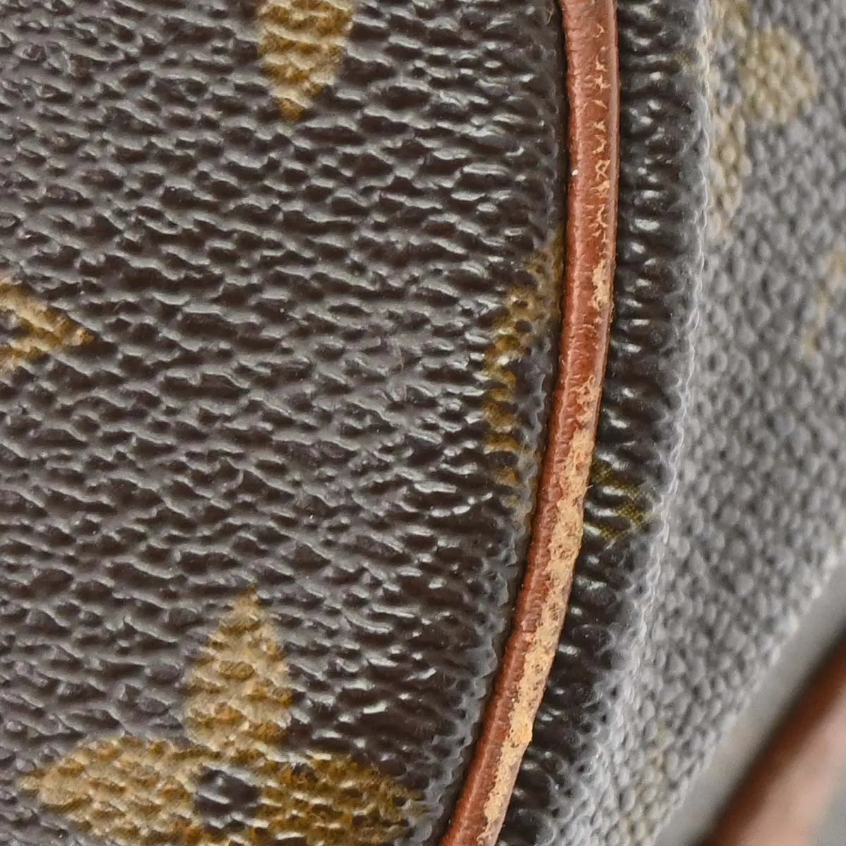 Louis Vuitton Papillon Monogram Canvas Brown Canvas Handbag (Pre-Owned)