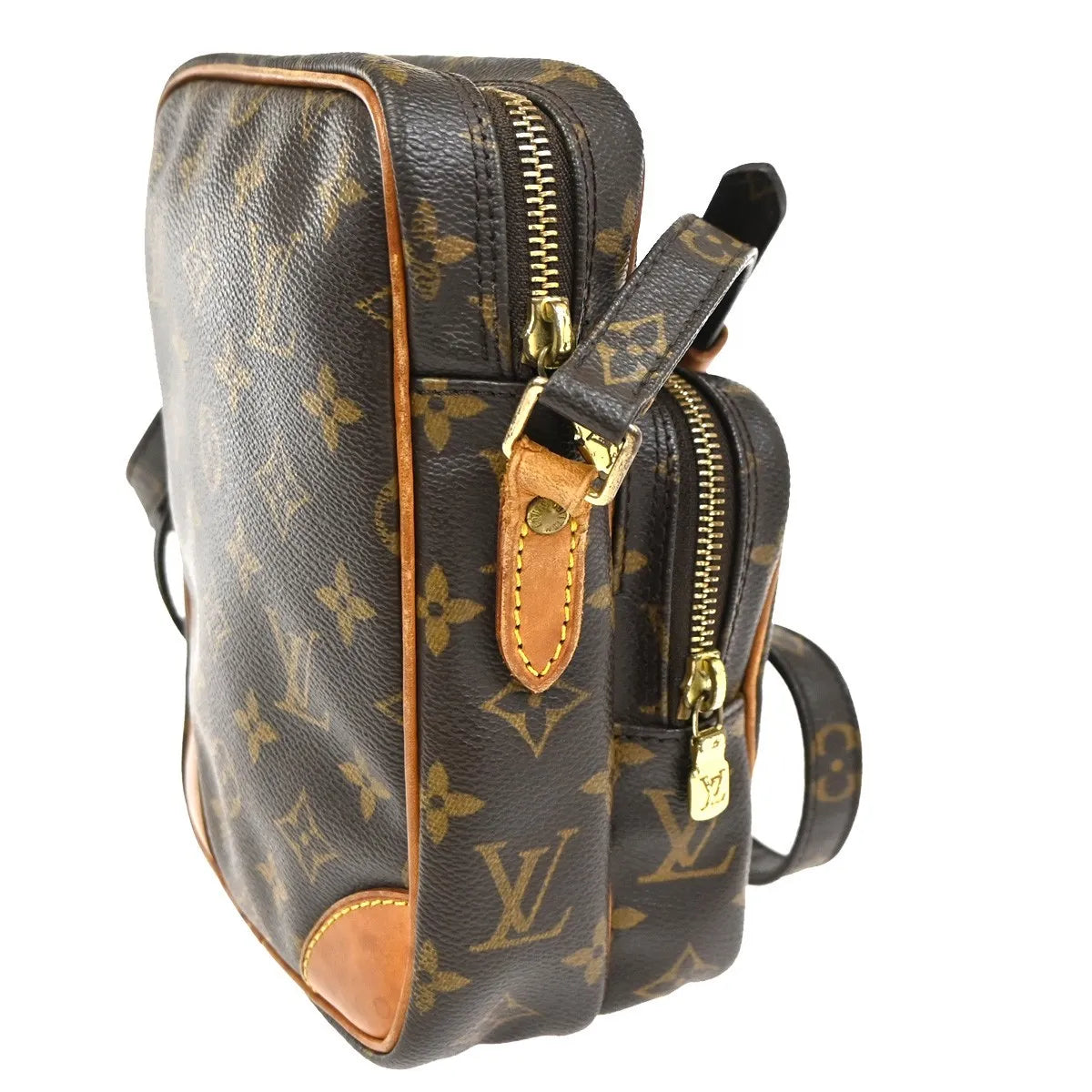 Louis Vuitton Amazone Monogram Canvas Brown Canvas Shoulder Bag Bag (Pre-Owned)