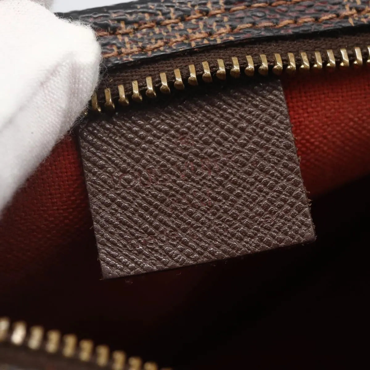 Louis Vuitton Trousse Make Up Damier Canvas Brown Canvas Clutche & Pouche Bag (Pre-Owned)