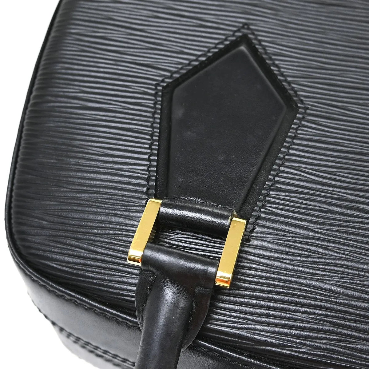 Louis Vuitton Sablons Epi Leather Black Leather Handbag (Pre-Owned)