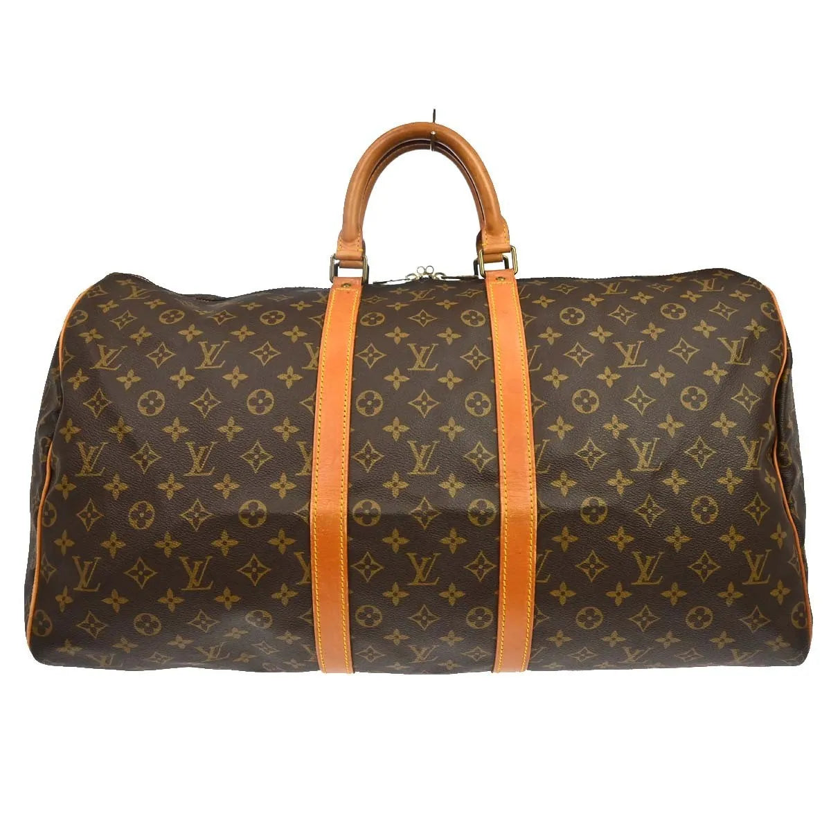 Louis Vuitton Keepall Monogram Canvas Brown Canvas Travel Bag Bag (Pre-Owned)