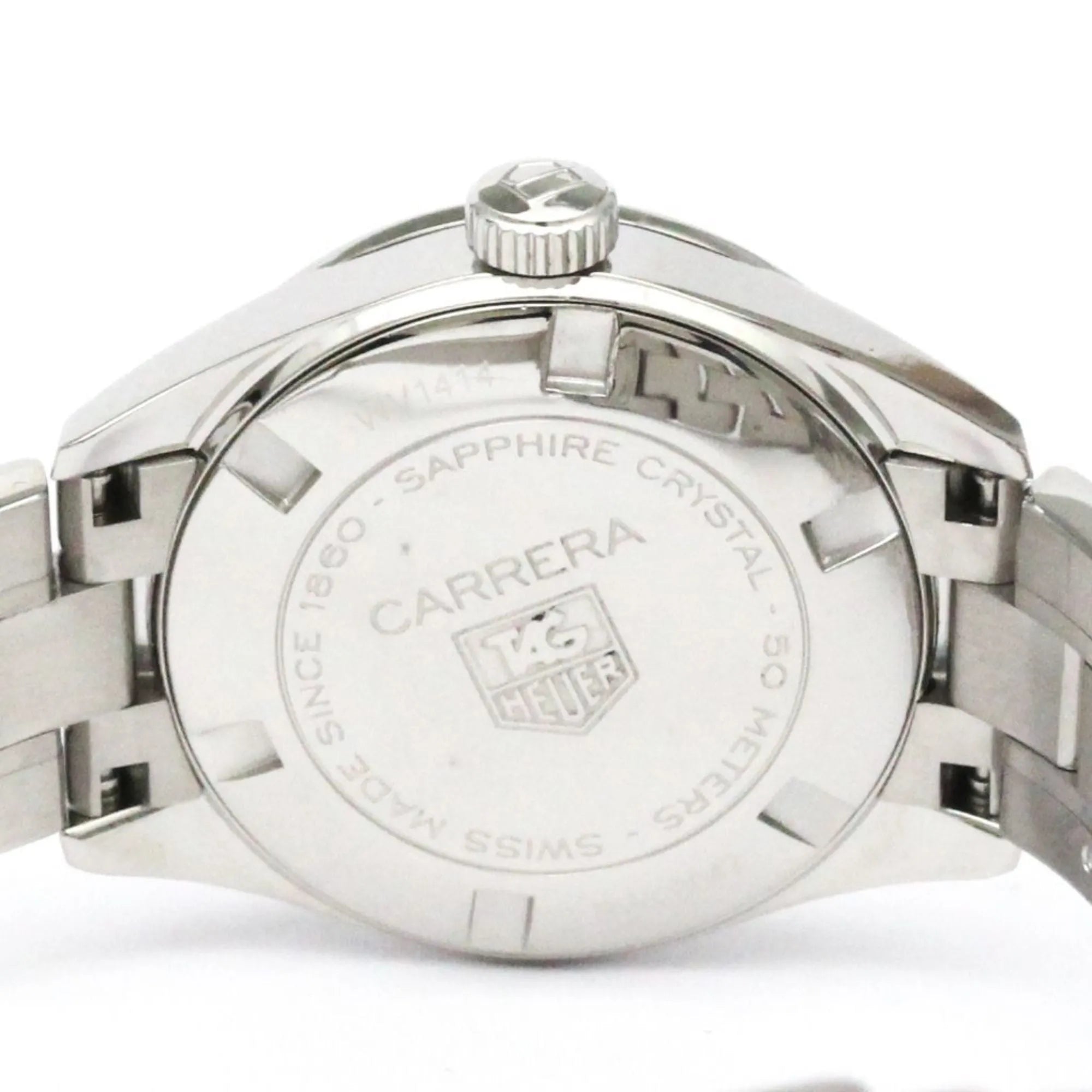 Tag Heuer Carrera Quartz Stainless Steel Watch (Pre-Owned)