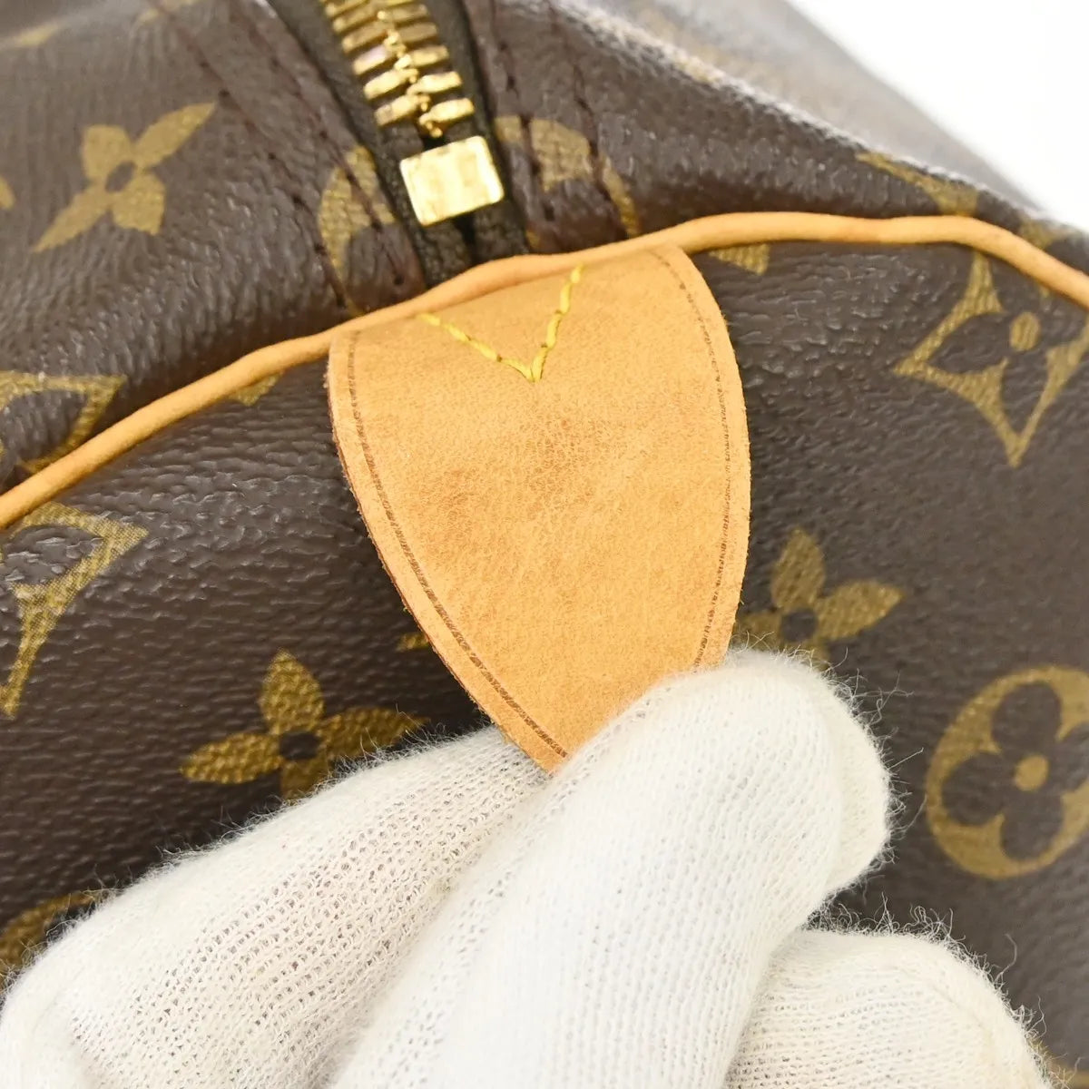 Louis Vuitton Keepall Monogram Canvas Brown Canvas Travel Bag Bag (Pre-Owned)