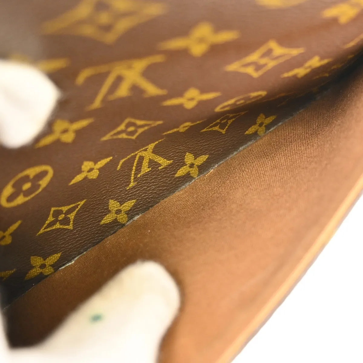 Louis Vuitton Sologne Monogram Canvas Brown Canvas Shoulder Bag Bag (Pre-Owned)