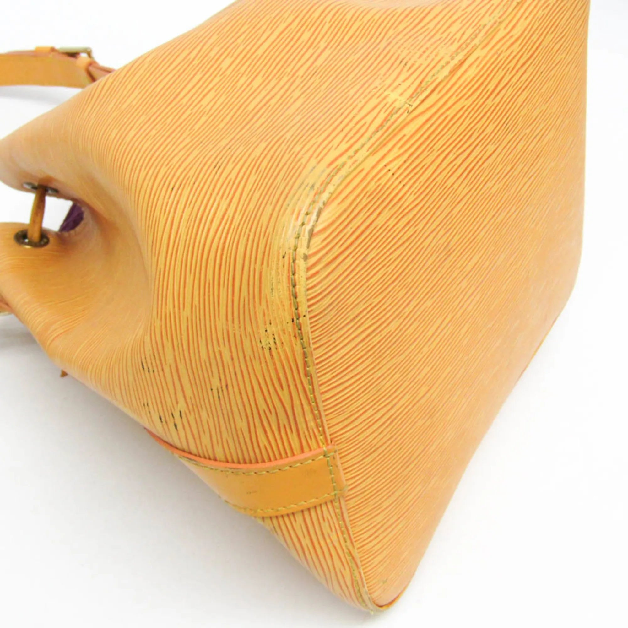 Louis Vuitton Petit Noe Epi Leather Yellow Leather Shoulder Bag Bag (Pre-Owned)