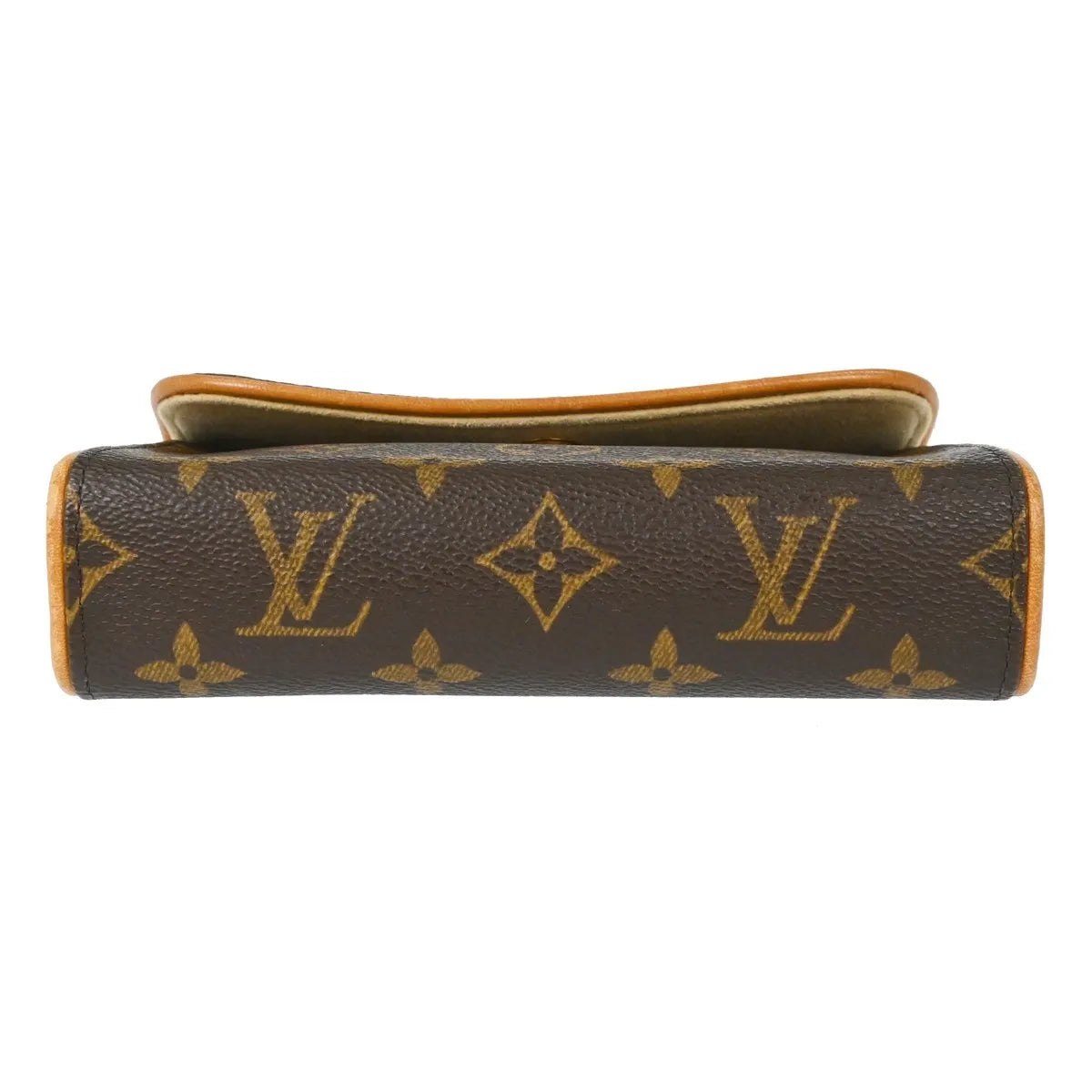 Louis Vuitton Florentine Waist Monogram Canvas Brown Canvas Clutche & Pouche Bag (Pre-Owned)