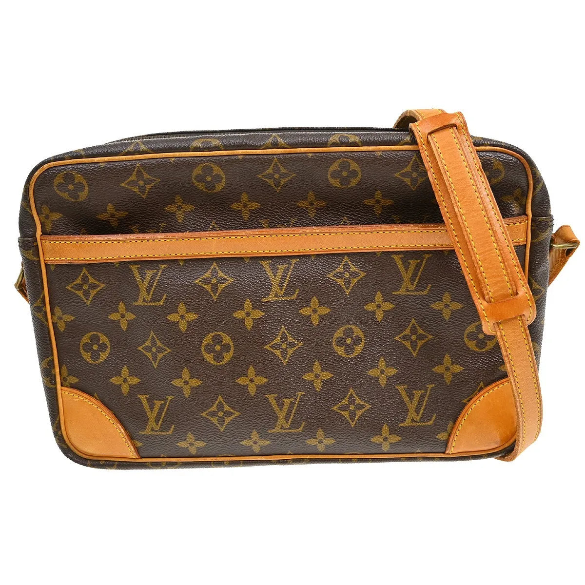 Louis Vuitton Trocadero Monogram Canvas Brown Canvas Shoulder Bag Bag (Pre-Owned)