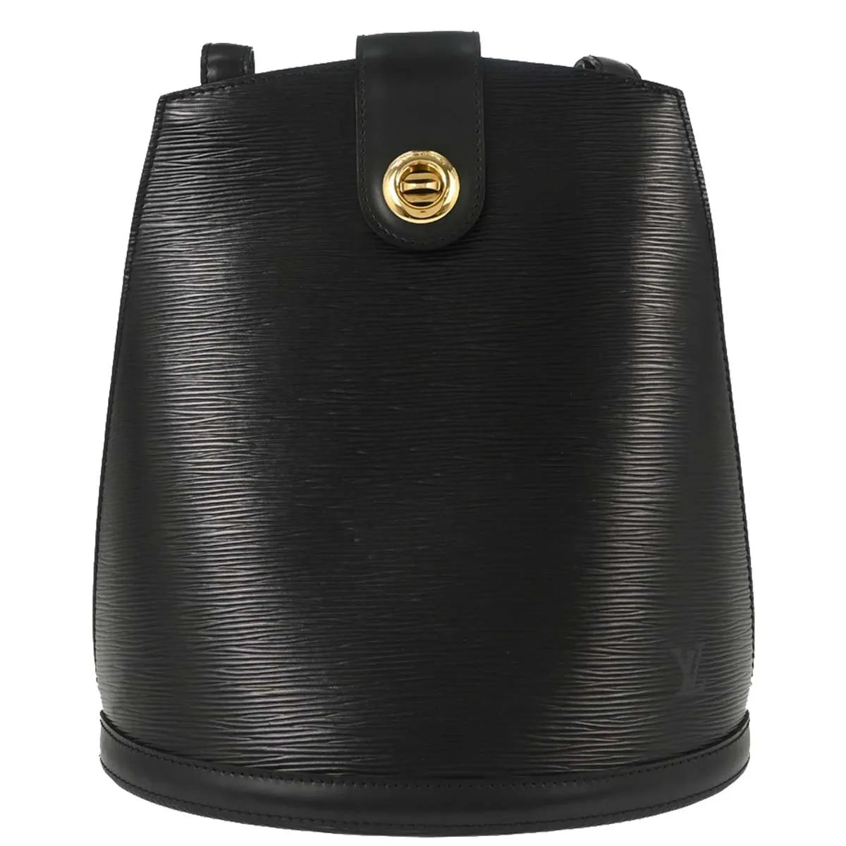 Louis Vuitton Cluny Leather Black Leather Shoulder Bag Bag (Pre-Owned)