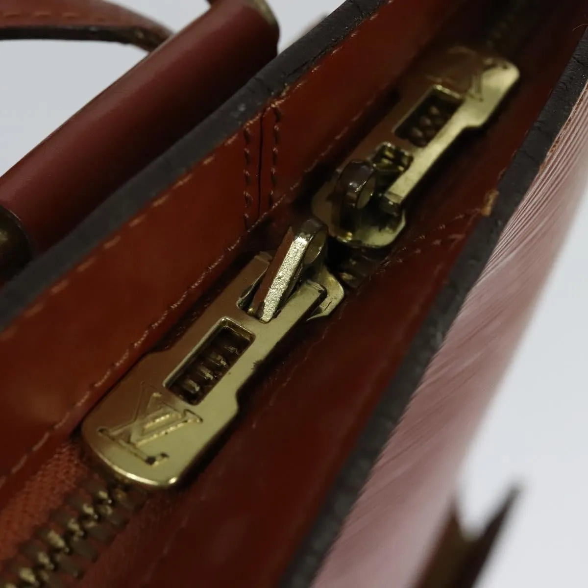 Louis Vuitton Gobelins Epi Leather Brown Leather Backpack Bag (Pre-Owned)