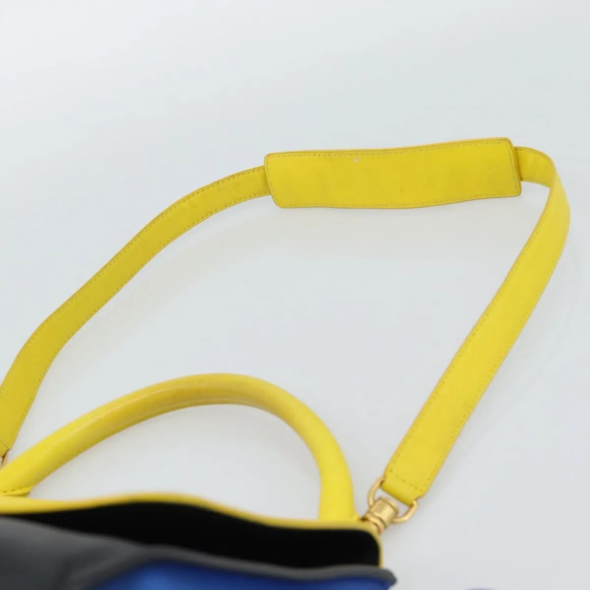 Celine Tricolor Trapeze Leather Multicolour Leather Handbag (Pre-Owned)