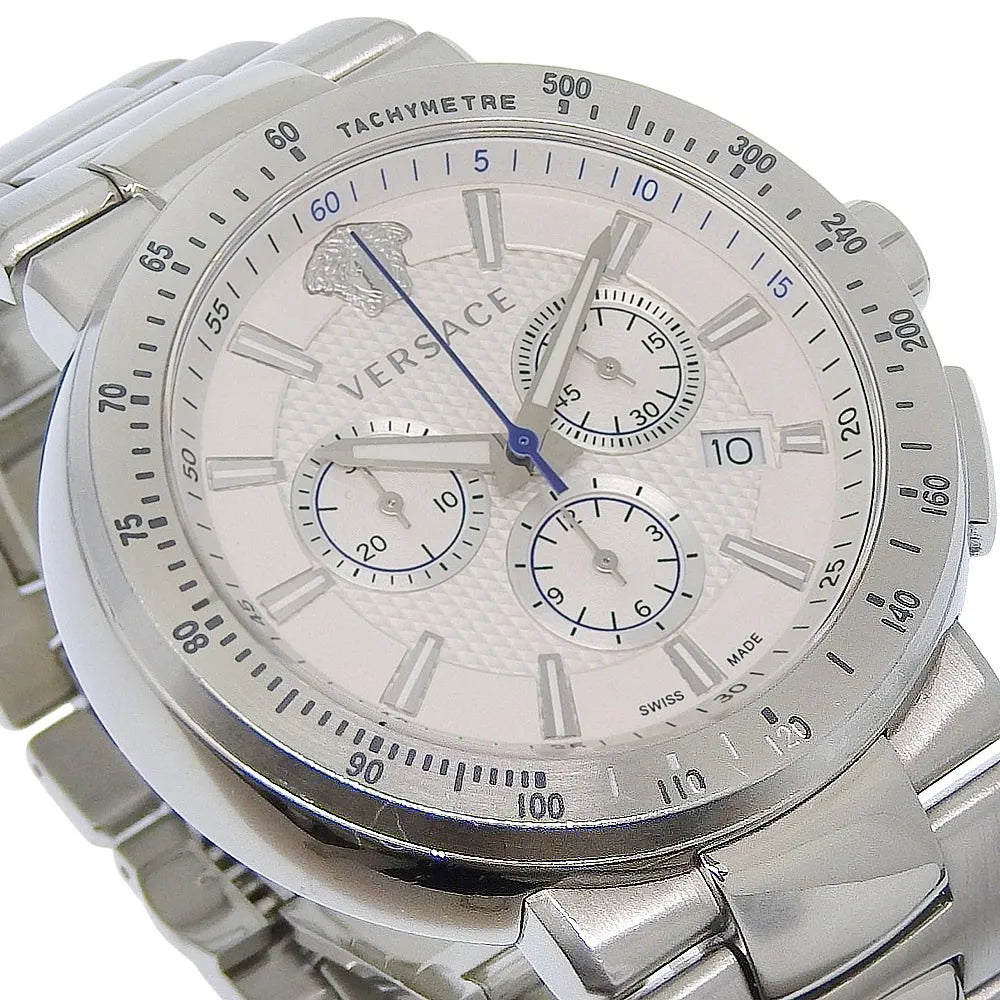 Versace Urban Mystique Chronograph Quartz Stainless Steel Watch (Pre-Owned)