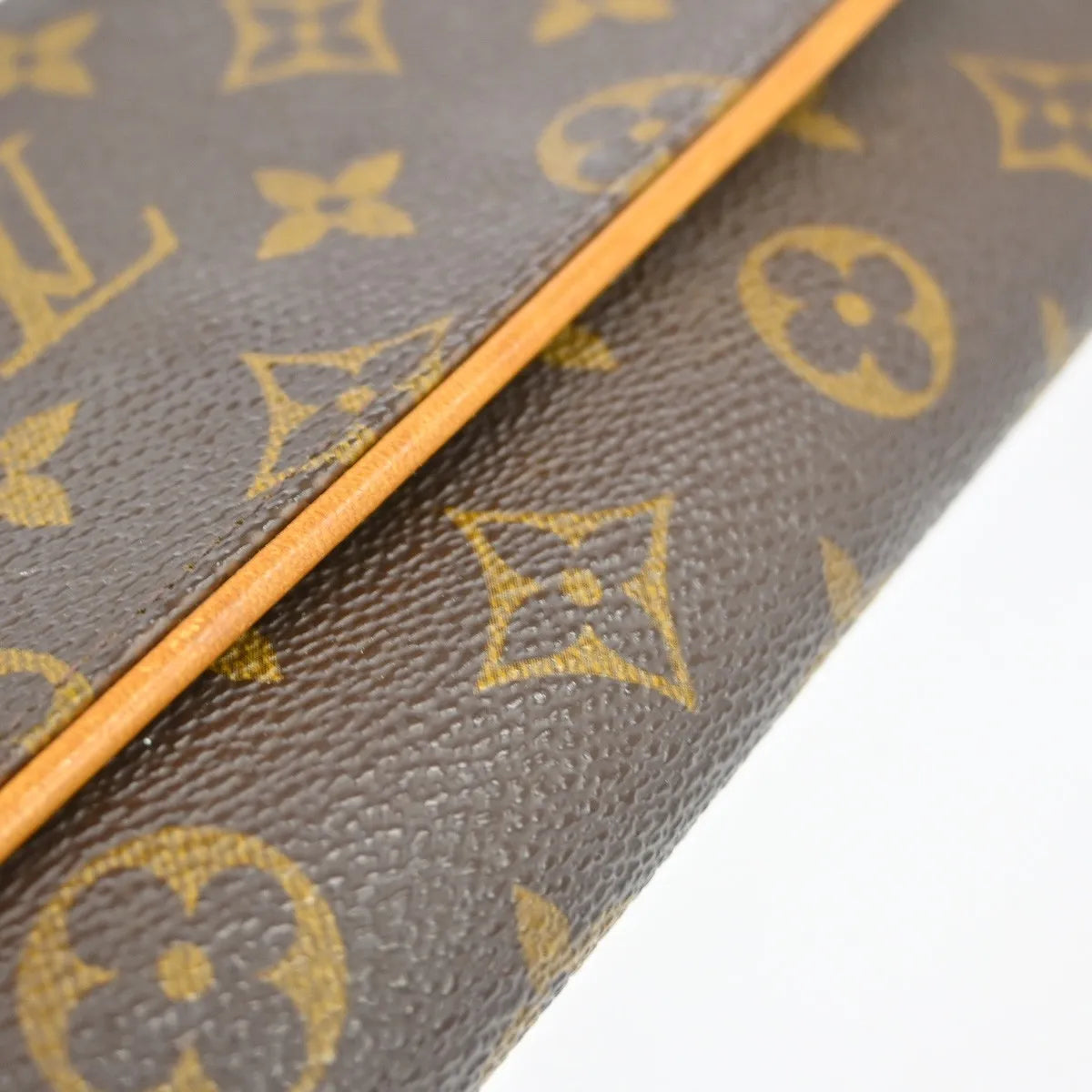 Louis Vuitton Twin Handbag Monogram Canvas Brown Canvas Clutche & Pouche Bag (Pre-Owned)