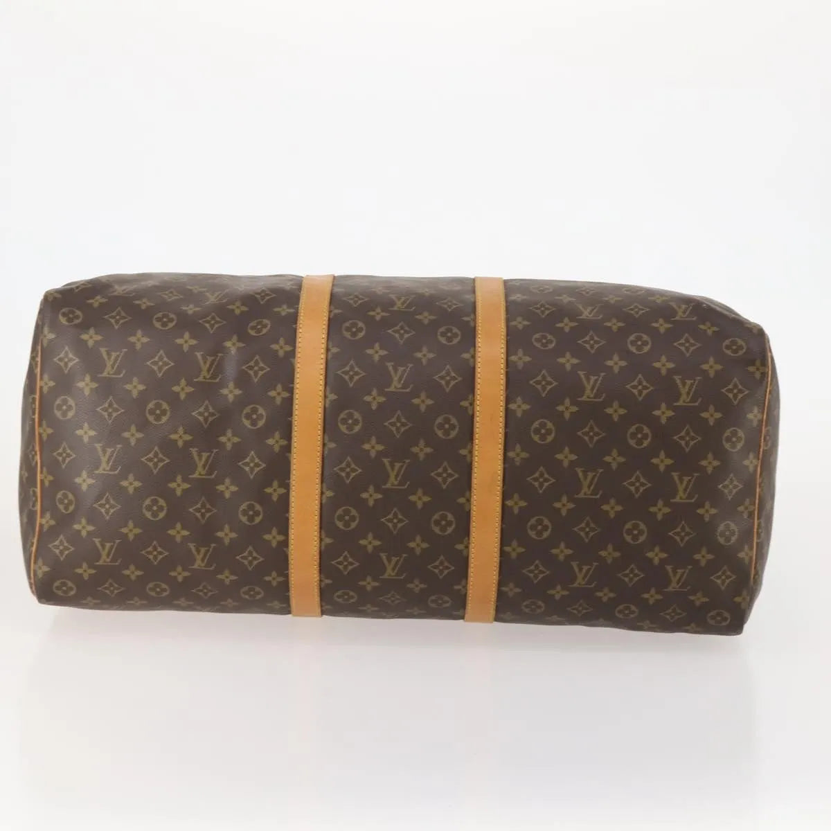 Louis Vuitton Keepall Monogram Canvas Brown Canvas Travel Bag Bag (Pre-Owned)