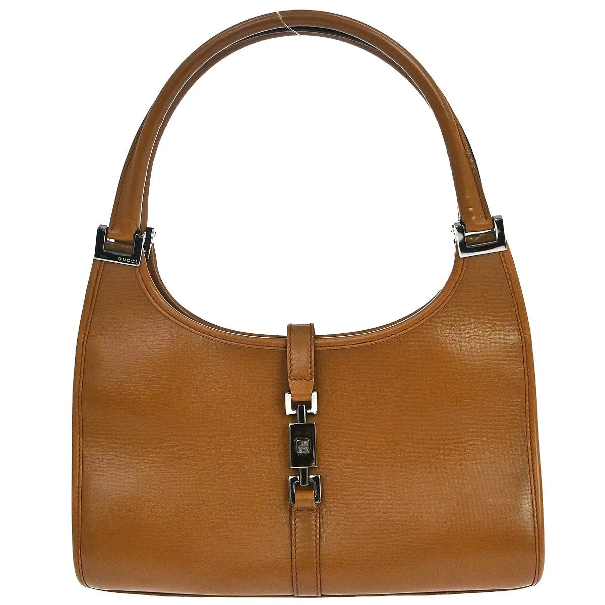 Gucci Jackie Tote Guccissima Leather Brown Leather Handbag (Pre-Owned)
